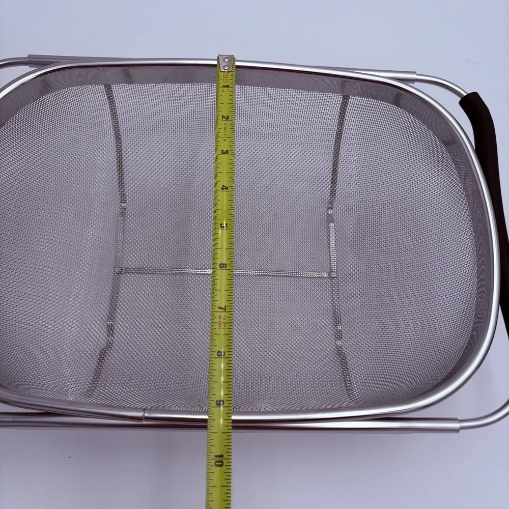 Over The Sink Colander Strainer Basket Stainless‎ Steel Kitchen Sink Extendable